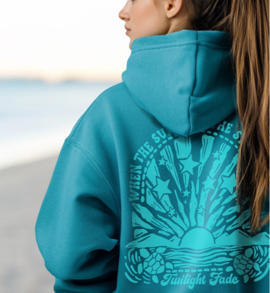 When The Sun Sets the Stars Shine Hoodie